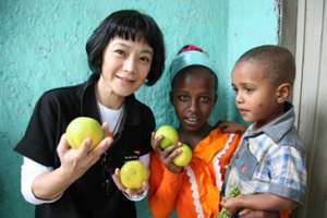 透過展望會的農業支援與幫助，衣索比亞也可產出甜美多汁的芭樂、木瓜等水果。 <br/>