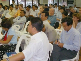 去年7月31日，77名來自柬埔寨宣教機構、教會宗派以及從事傳福音事工的代表出蓆參與MK 2021的推介。（圖： Evengelical Fellowship of Cambodia) <br/>