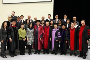 楊慶球博士院長就職典禮於3月25日隆重舉行。（圖：恩道華人神學院） <br/>