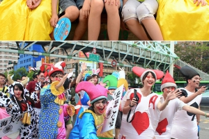 「活力台灣 幸福家庭 快樂義走」活動台中場約一萬一千位民眾參與，三代同堂分享夫妻親子為愛守約。（圖：台灣世界展望會） <br/>