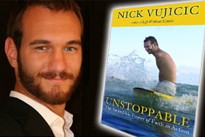 力克‧胡哲新書Unstoppable《勢不可擋》將於2012年10月發行。 <br/>