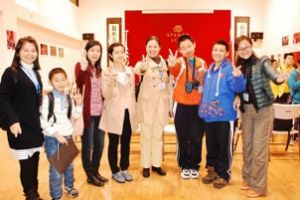 大批中國小遊學生利用寒假時間來美，為留學探路。（圖：世界日報） <br/>