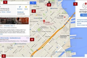 「谷歌作業系統」近日發佈兩張自稱是改版後的谷歌地圖圖片。（圖：網絡） <br/>