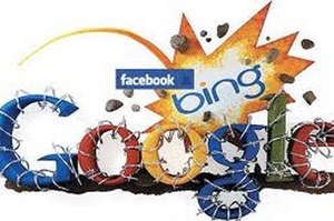 微軟與臉書加強搜索社交的合作旨在對抗谷歌。（圖：網絡） <br/>