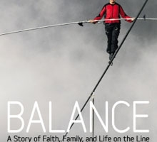 瓦倫達的新書《平衡》封面。 <br/>