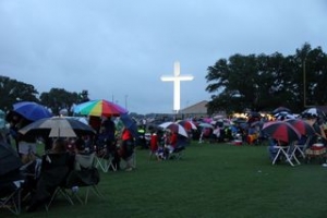 喬治亞州浸信會在國慶節來臨前舉辦了「自由節」慶祝活動，讓和社區一同慶祝國家獨立，以及他們在基督里的自由。（圖：舍伍德浸信會） <br/>
