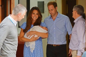 威廉與凱特攜子出院時就表示開始幫小王子換尿片。 <br/>