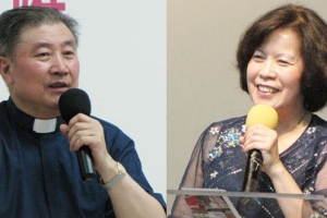 至左：李清來牧師、郭美江牧師。（圖：本報資料圖片技術合成） <br/>
