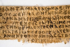 暗指耶穌可能結婚的古老莎草紙碎片 <br/>