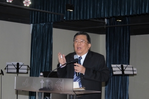 印尼華人基督教聯會副主席曾令能。 (圖：基督日報) <br/>