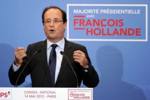 法國總統歐蘭德在巴黎召開的國際會議中亦表示，對抗伊斯蘭國(ISIS)已「刻不容緩」。(圖：法新社 <br/>