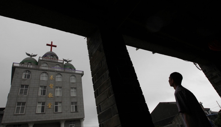 2014年中國當局加大打壓基督教的力度。(圖：華南早報)