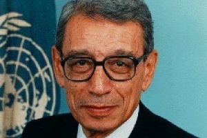 第六任聯合國秘書長Boutros Boutros Ghali <br/>