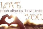 Love each other as I have loved you