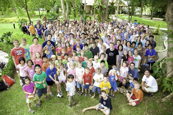 OMF在泰國的宣教工人家庭。（圖：OMF）