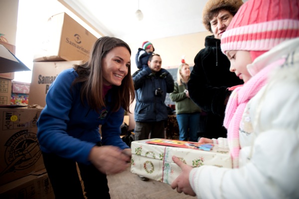 撒瑪利亞救援會聖誕鞋盒行動祝福了無數孩子。(圖：撒瑪利亞救援會)