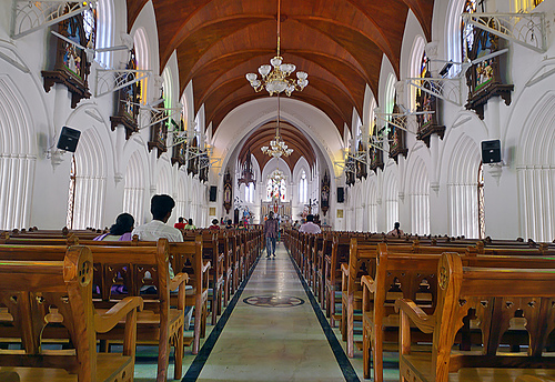 印度喀拉拉聖托馬斯基督教會。（圖：「南亞觀察」）