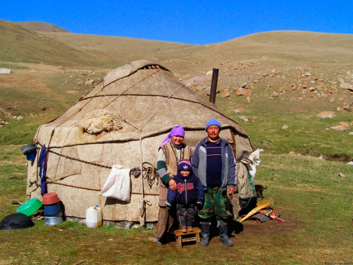吉爾吉斯住民。（圖：Silk Road Explore）