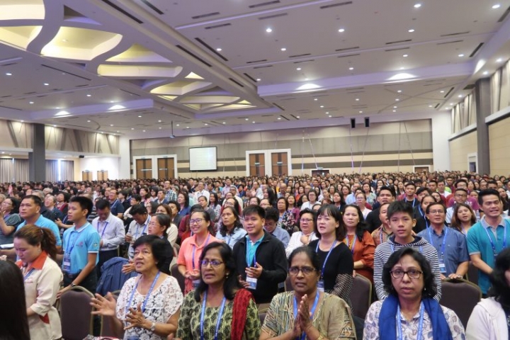 近3800人共同禱告（圖：來自馬來西亞基督教衛理公會官網）