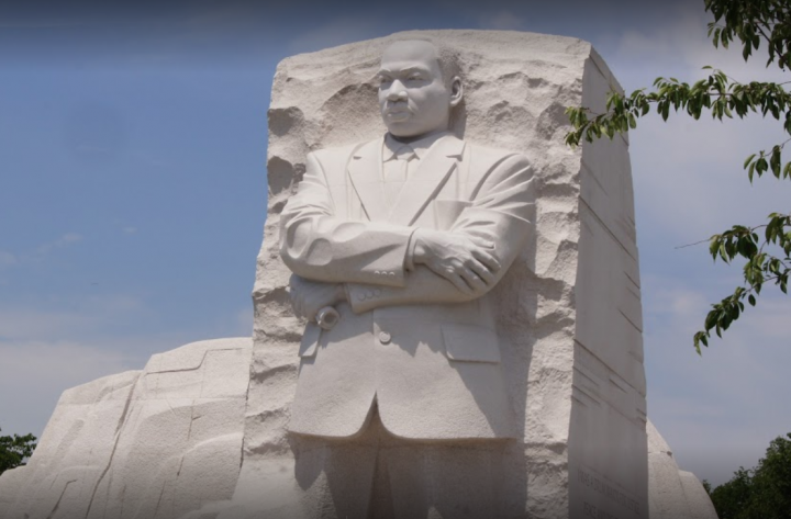 馬丁路德金纪念碑，打造愛的世界是其終生的宏願。（圖：google map） 