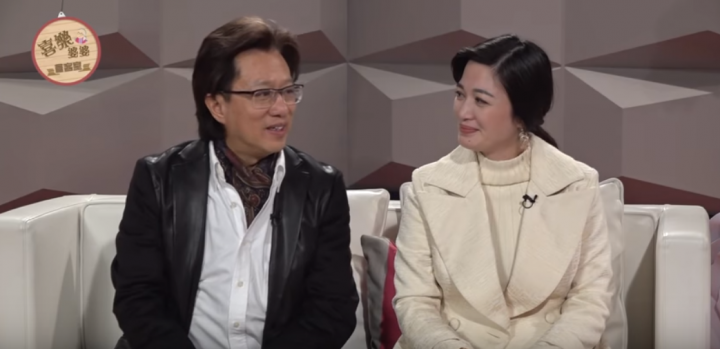 李文輝和陳少霞夫婦做客創世電視節目《喜樂婆婆會客室》