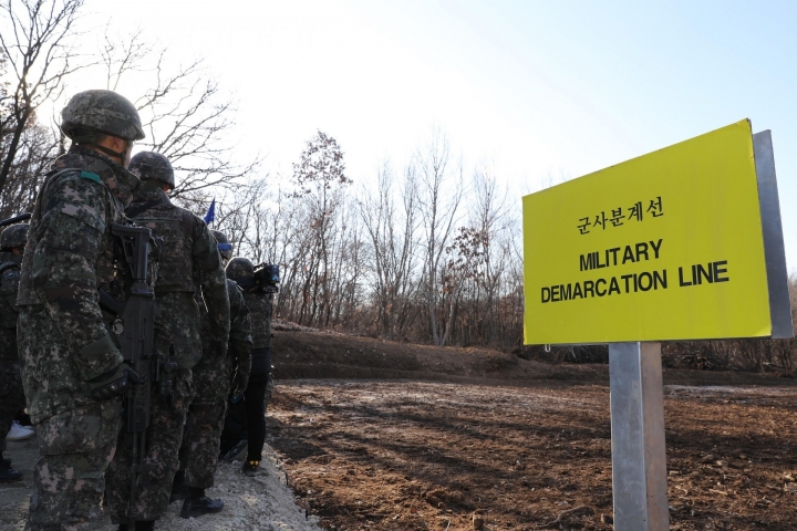 韓朝非軍事區。（圖：視覺中國）
