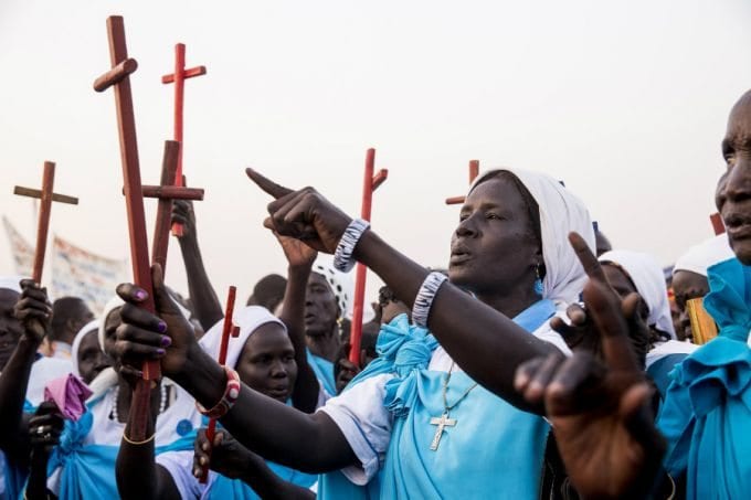 蘇丹天主教徒。（圖：crux.com）