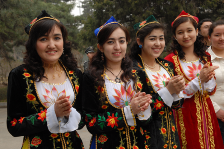 維吾爾族少女。（圖：中國民族文化資源庫）