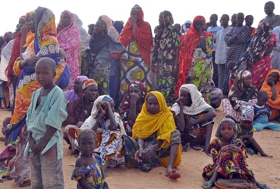 尼日利亞難民。（圖：法新社）