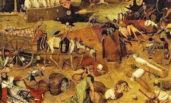 14世紀黑死病導致2億人死亡。（圖：網絡圖片）
