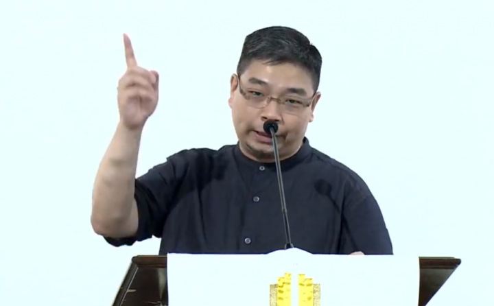王礽福社長。（圖：香港教牧網絡視頻擷圖）