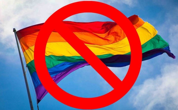 基督教團體質疑同性戀遊行動機。（圖：網絡圖片）