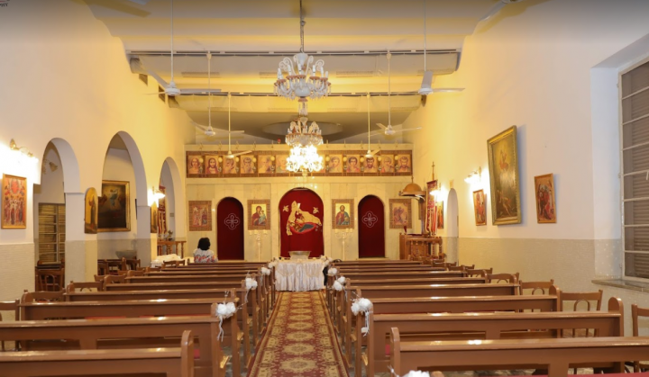 蘇丹卡土穆默基特希臘禮天主教會。（圖：google map） 