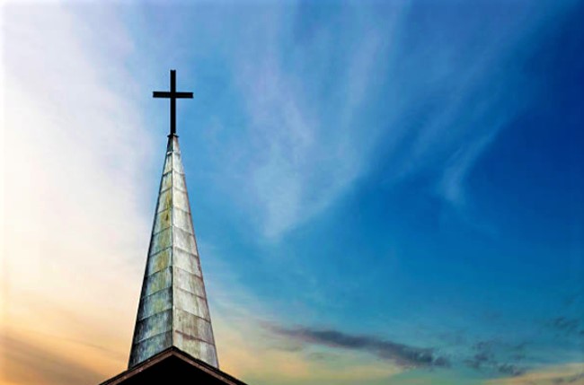 教會十字架。（圖：Getty Images） 