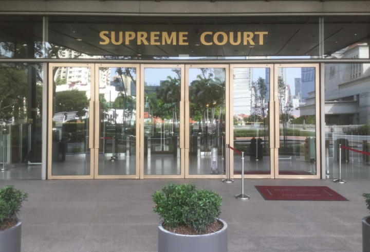 新加坡最高法院。（圖：google map） 