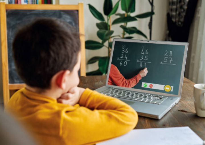 兒童網絡學習。（圖：Getty Images） 
