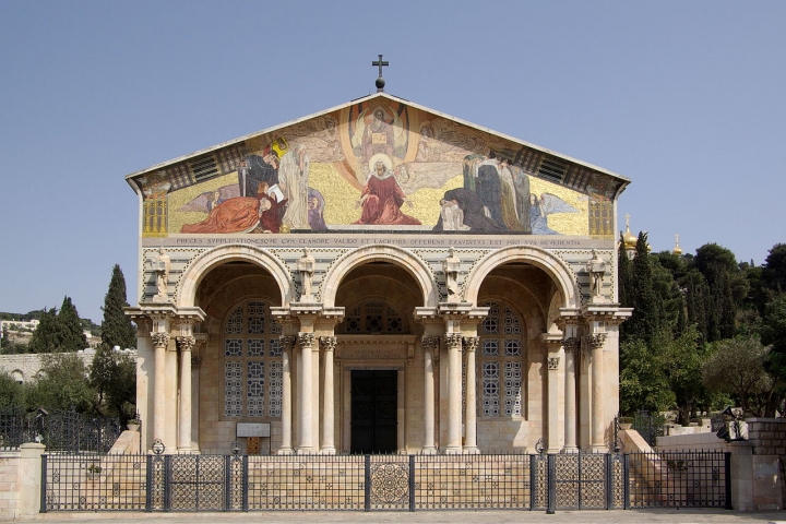 耶路撒冷萬國教堂。（圖：維基百科） 