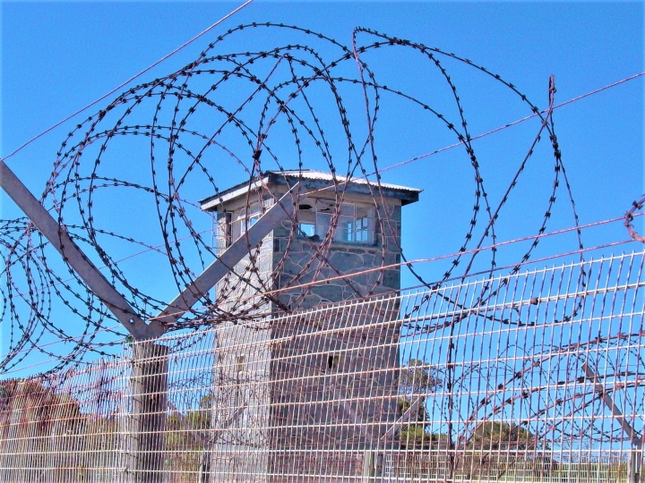 南非在羅本島監獄。（圖：FreeImage） 

 