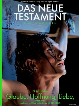 《聖經》雜誌封面。 （圖：Bibel Als Magazin 網站） 
