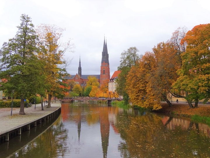 擁有大型教堂的烏普薩拉仍然是瑞典教會的所在地。（圖：維基百科） 