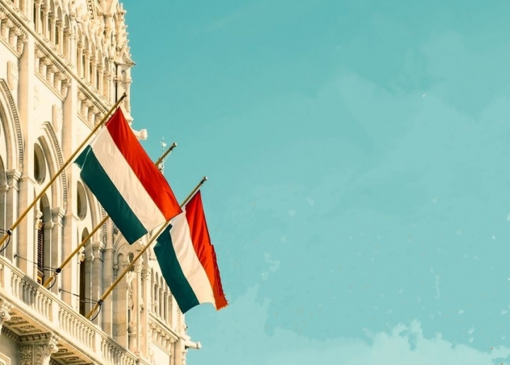 匈牙利國旗。（圖：Fidesz facebook）