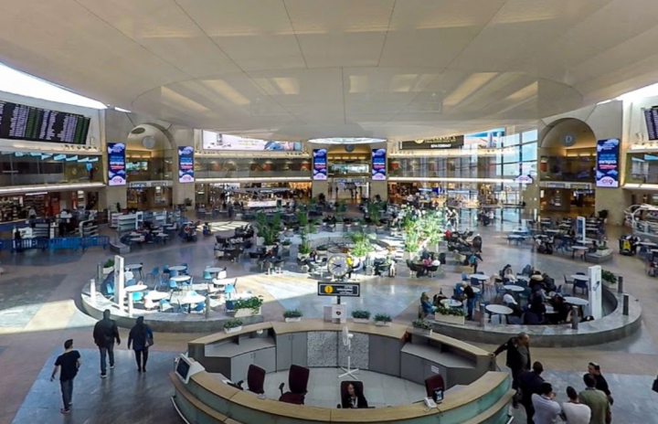 以色列本古里安國際機場。（圖：維基百科） 