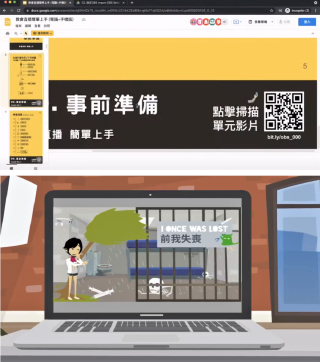 上圖：台灣The Hope教會推出從0到1簡單「直播教學包」。<br />
下圖：香港Jesus Online網絡媒體宣教基地教製作《生命動畫之旅》影片。 