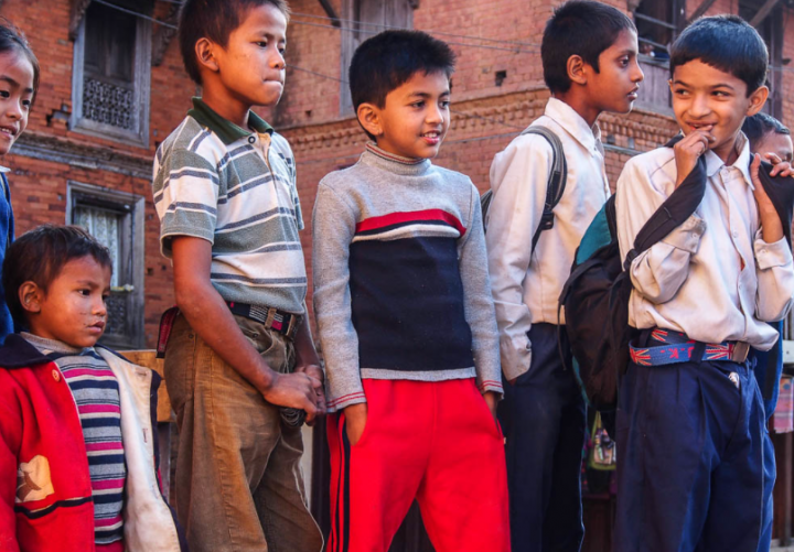 香港尼泊爾兒童。（圖：Flickr） 