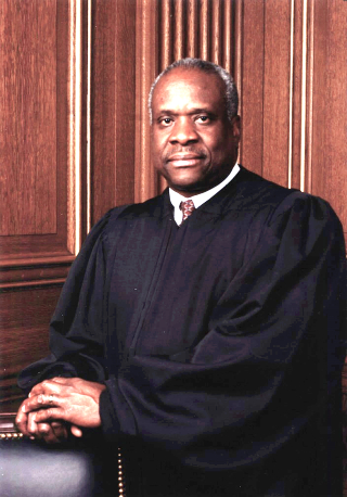 美國最高法院大法官克拉倫斯·托馬斯（圖：維基百科）