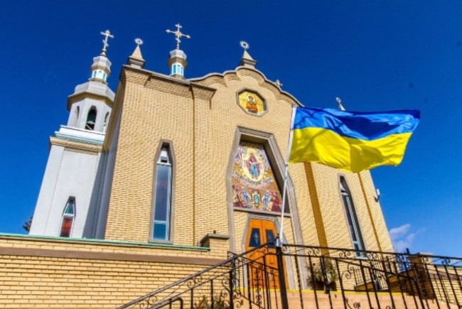 一座位於聖德米特里的烏克蘭東正教教堂。（圖：聖德米特里教堂官網）