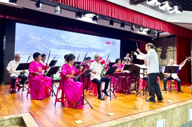杭州市基督教會思澄堂中國民族樂器演奏。（圖：杭州市基督教會思澄堂網）