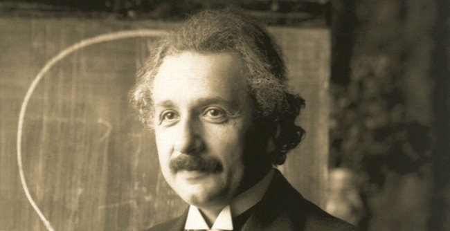 愛因斯坦。（圖：拉布收藏館視頻擷圖）
