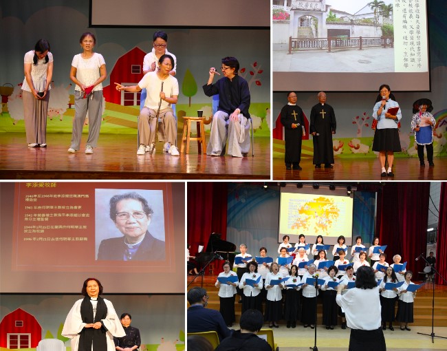 7宗派以話劇、詩歌、影片分享在港發展歷史。（圖：香港基督教協進會）