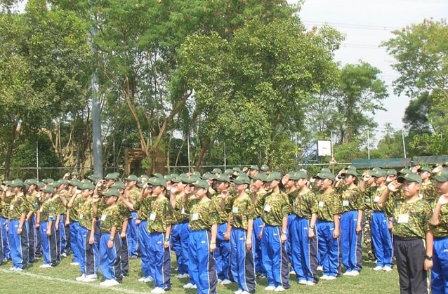 基甸事工向青少年提供野外行軍訓練。（圖：蕭智剛提供） 